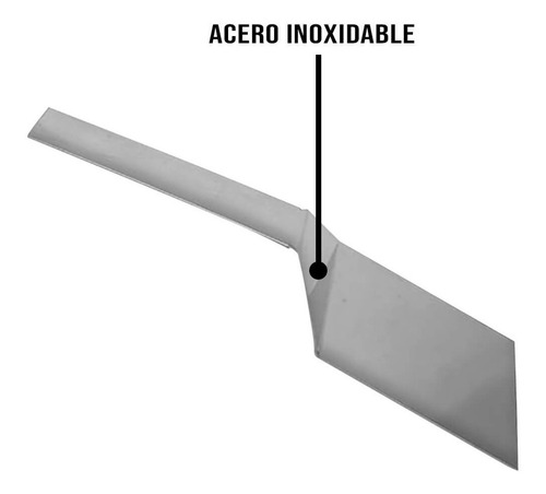 Imagen 5 de 10 de Plancha Bifera Con Espatula Feroz 2 Hornalla Acero Inox Asas