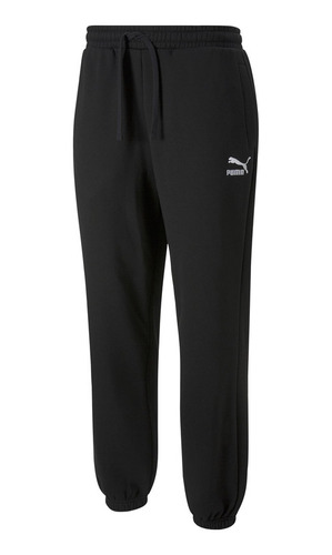 Pantalon Puma Classics Small Logo Sweatpants Fl Negro Hombre