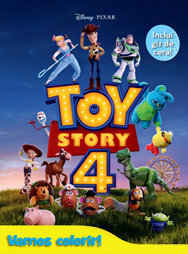 Disney - Vamos Colorir - Toy Story 4, De Disney. Editorial Dcl Difusao Cultural, Capa Mole, Edição 2020-03-02 00:00:00 Em Português