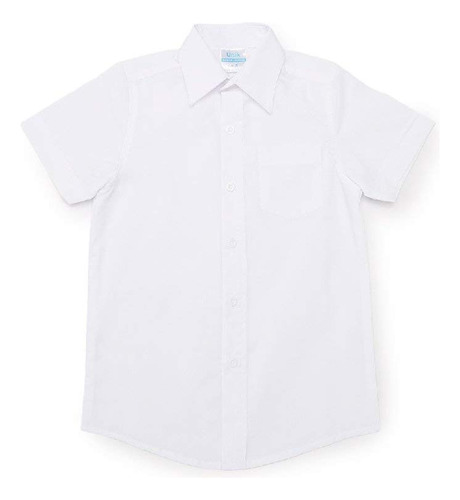 Unik Niño Blanco Manga Corta Oxford Unifor B0744c5wgd_200324