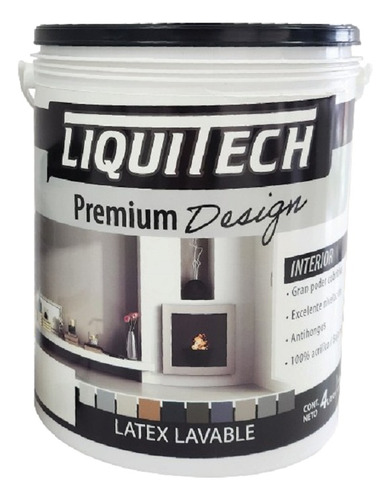 Latex Color Premium Design Liquitech X 4 L