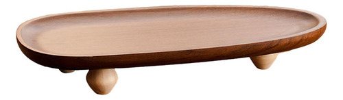 Bandeja De Madeira Pedestal De Madeira Pedestal Estilo C