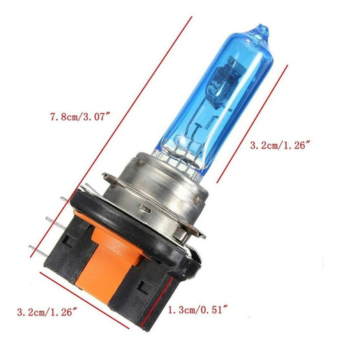 2x Bombillas Blancas H15 Led 6000k Para Golf Mk6 7 Para