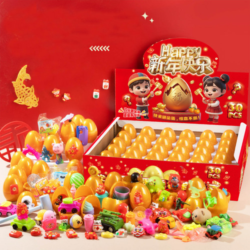 Caja De 30 Huevos Dorados Para Niños Smashing Golden Eggs
