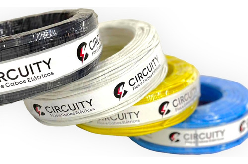Fio 4mm 100m Flexivel Rolo 100m Cabo Flexivel 4mm 750v Cor da cobertura Branco