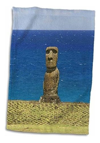 3d Rose Moai-isla De Pascua-chile-sa05 Dpb0021-douglas 