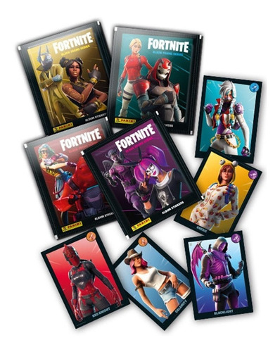 Pack Album + 50 Sobres Fortnite Black Frame Series Panini