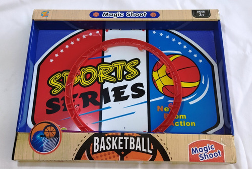 Set De Juego Tablero Aro Basketball