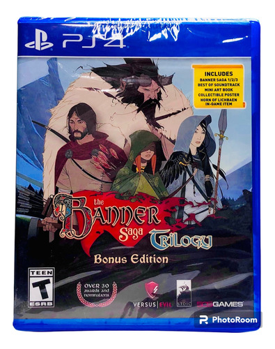 Banner Saga Trilogy Ps4 Nuevo Se Hace Descuento