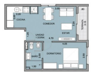 Venta Apto La Blanqueada 1 Dormitorio A Estrenar