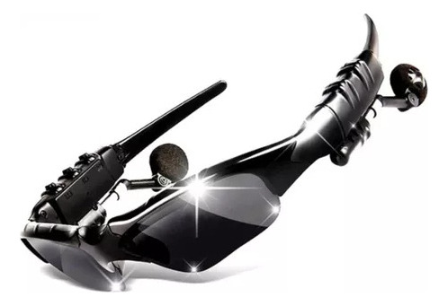 Óculos Escuros Fone De Ouvido Mp3 Via Bluetooth Esporte Prai