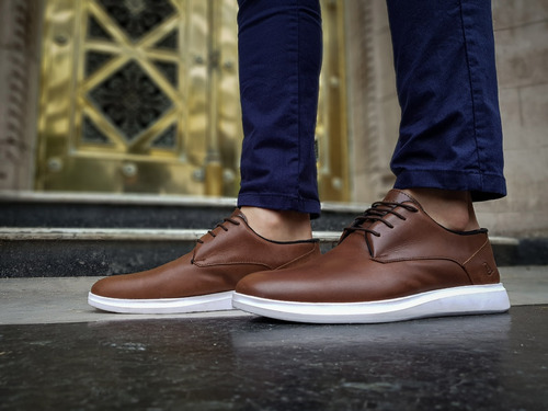 Imagen 10 de 10 de Zapatos Zapatillas De Vestir Urbano Cuero Hombre Libertarios