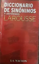 Comprar Diccionario De Sinónimos Y Antónimos Larousse