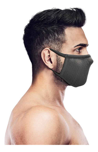 Mascara Deportiva Con Filtro Lavable Fu+ Grey