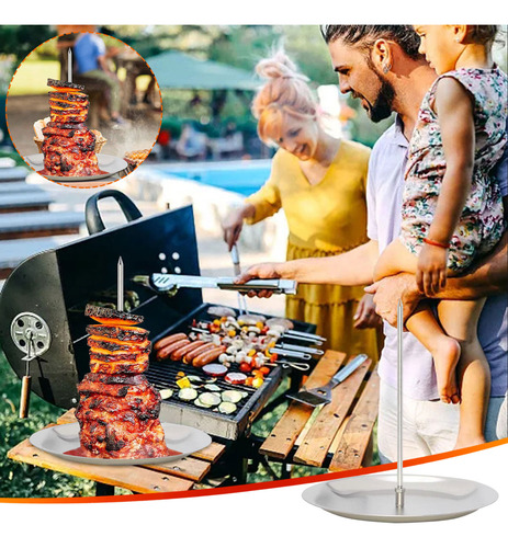 Accesorios Para Asar Barbacoas Spit For Shawarma Kebabs Con