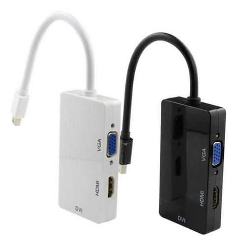 Mini Dp Displayport A Vga Hdmi Dvi Convertidor