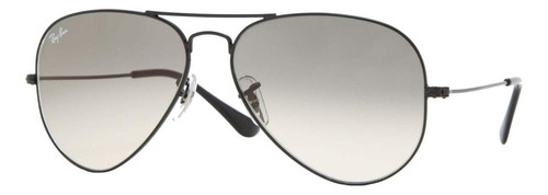 Ray-ban Rb3025 002/32 Aviator Negro Gris Gota