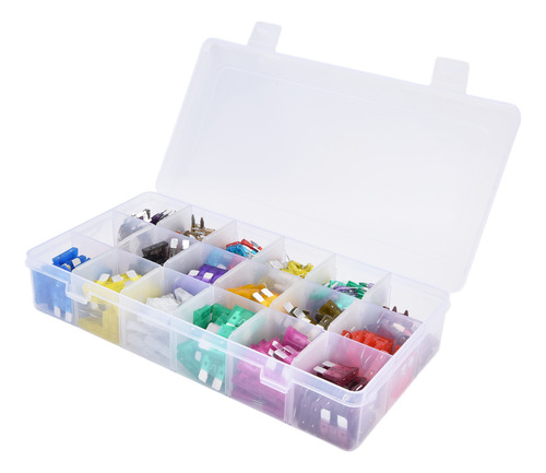 Kit 485 Piezas Fusibles Coche Automotriz Con Caja
