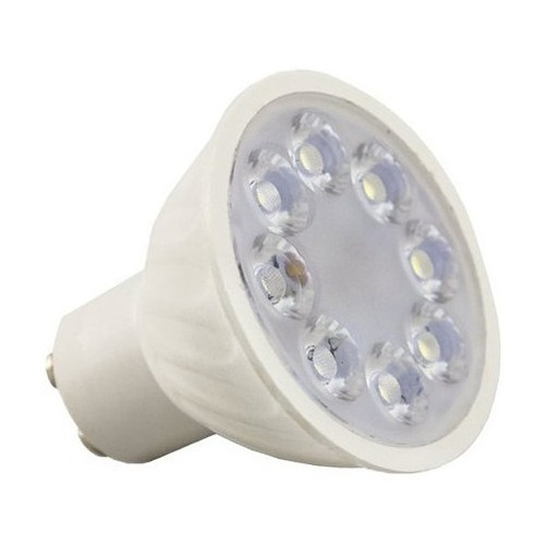 Dicroica Led Bajo Consumo 7w Gu10 Directo 220v - Flores