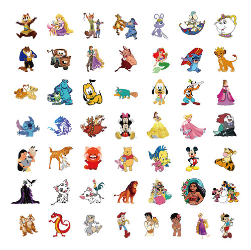Disney-pegatinas De Dibujos Animados De Mickey Mouse Para Ni