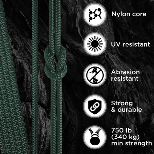 Cuerda Paracord Para Supervivencia, Disponible En 45 Colores