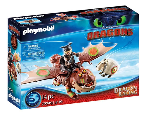 Playmobil Dragon Racing: Barrilete Y Patapez 70729