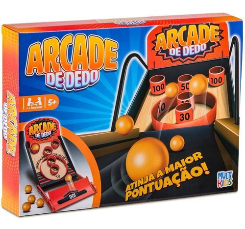 Jogo Arcade De Dedo - Multilaser Br1778
