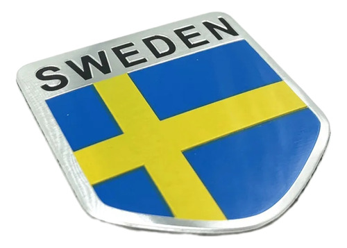 Emblema Bandera Suecia Autos Volvo