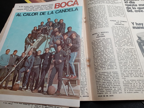 El Gráfico 2651 Yazalde García Veiga Tarabini 28/7/1970 (Usado)