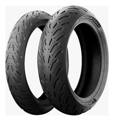 Par Pneu Lançamento 110/70-17 + 150/60-17 Road 6 Michelin