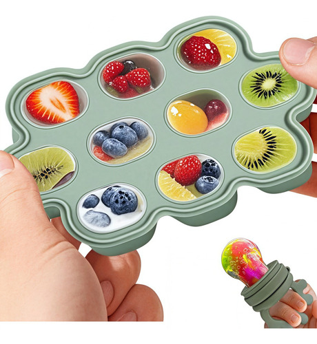 Molde De Silicona Para Helado Casero De 3 Piezas