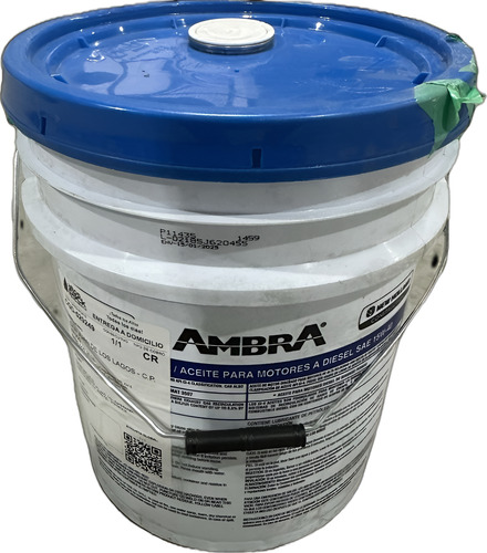 Aceite Original Motor Ambra 15w-40 Cl-4 Tractor New Holland