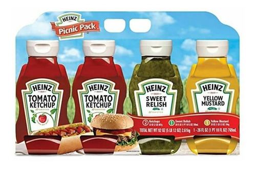 Shop online:  Salsas Heinz Paquete de picnic (4 pack)