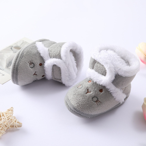 Botas Cálidas Invierno Recién Nacido Zapato Suela Suave Niño