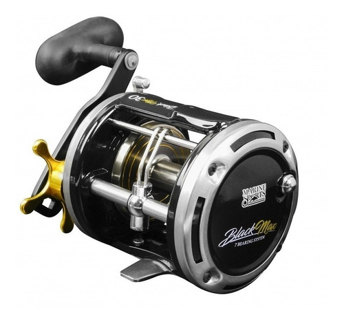 Reel rotativo Marine Sports Black Max Black Max 20 derecho