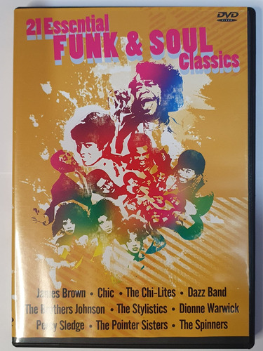 Dvd 21 Essential Funk & Soul Classics