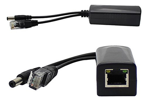 Adaptador Poe 48v A 12v - Pack Para Ip Camera Y Router