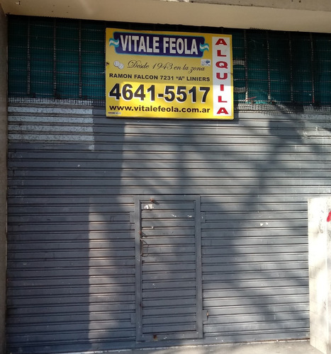 Local Impecable En Liniers A Metros R. L. Falcón Y Shopping