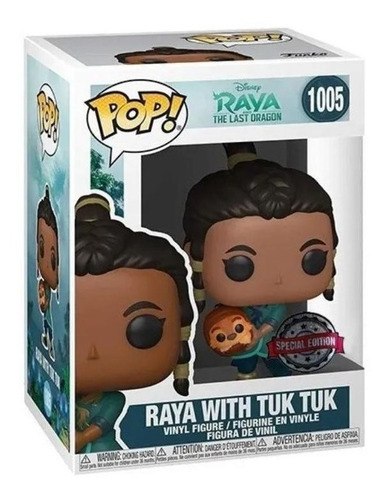 Funko Pop Raya Y El Ultimo Dragon Tuk Tuk (special) 1005