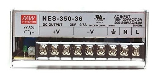 Mean Well Nes-350 - 36 36 V, 350 W, Ul Conmutación Suministr