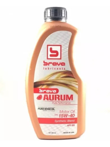 Aceite Semisintético 15w40 Brava 