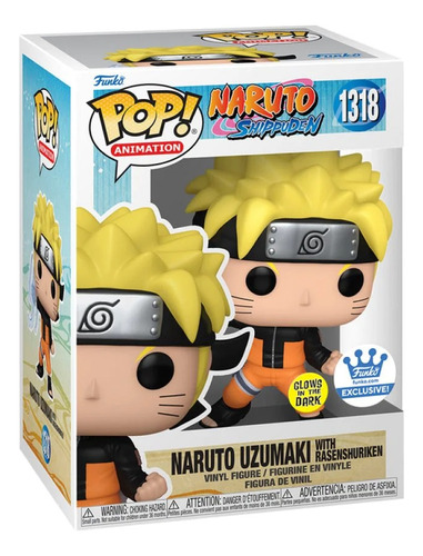 Funko Pop Naruto Shippuden Naruto Uzumaki With Rasenshuriken