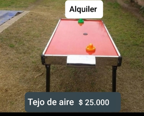 Alquiler De Juegos, Metegol Tejo, Ping Pong, Jenga Puff