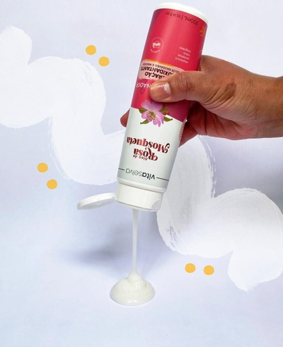 Imagem 2 de 7 de Shampoo Rosa Mosqueta Lançamento 300ml Vs