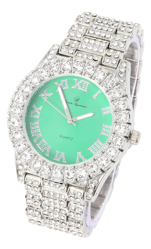 Charles Raymond Reloj Para Mujer Con Bisel Big Rocks, Esfera