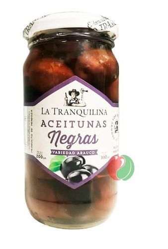 Aceitunas Negras Arauco 330gr La Tranquilina