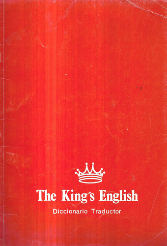 Libro : The King ' S English / Diccionario Traductor