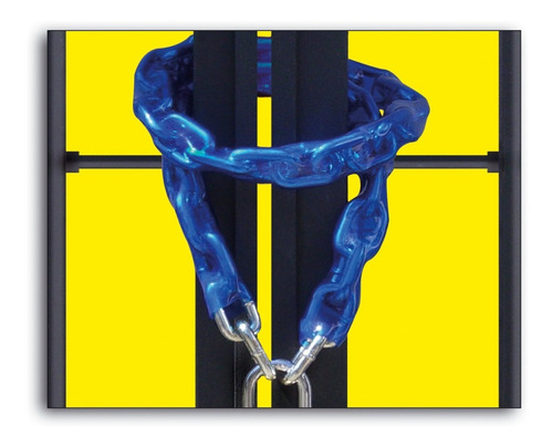 Imagen 2 de 4 de Cadena Bulit Seguridad Max Acero Cementado 50cm + Candado 40