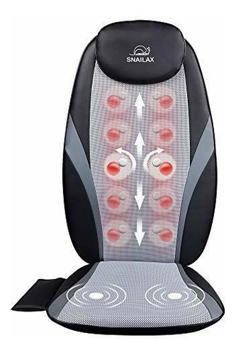 Snailax Shiatsu - Cojín De Masaje Con Almohadilla De Masaje
