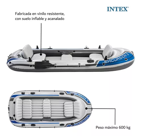 Bote hinchable Intex Excursion 5 68325NP